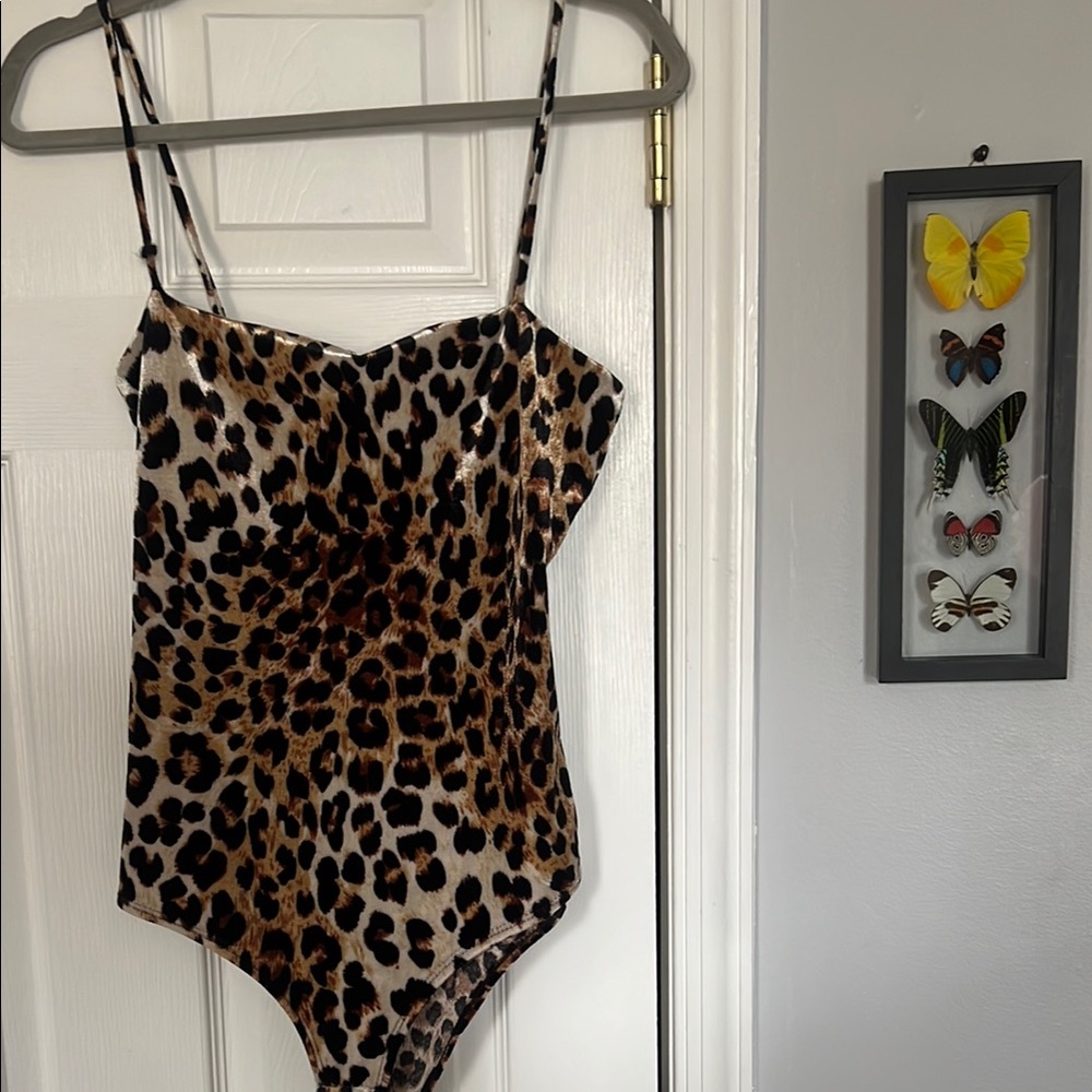 Leopard Print Bodysuit